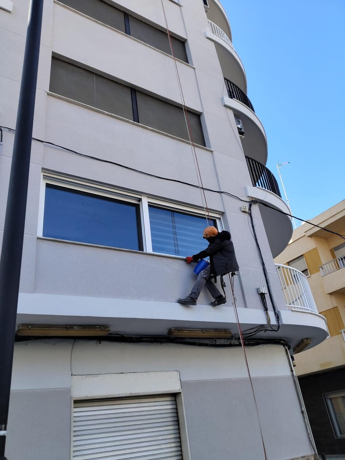 Trabajo en balcón